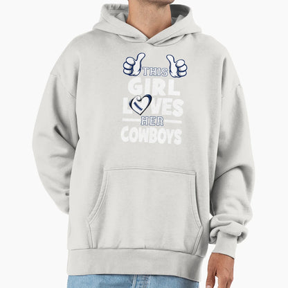 Art Dallas Cowboys Hoodie - Fun Novelty Design Men Women - T-Shirt, Sweatshirt, Hoodie