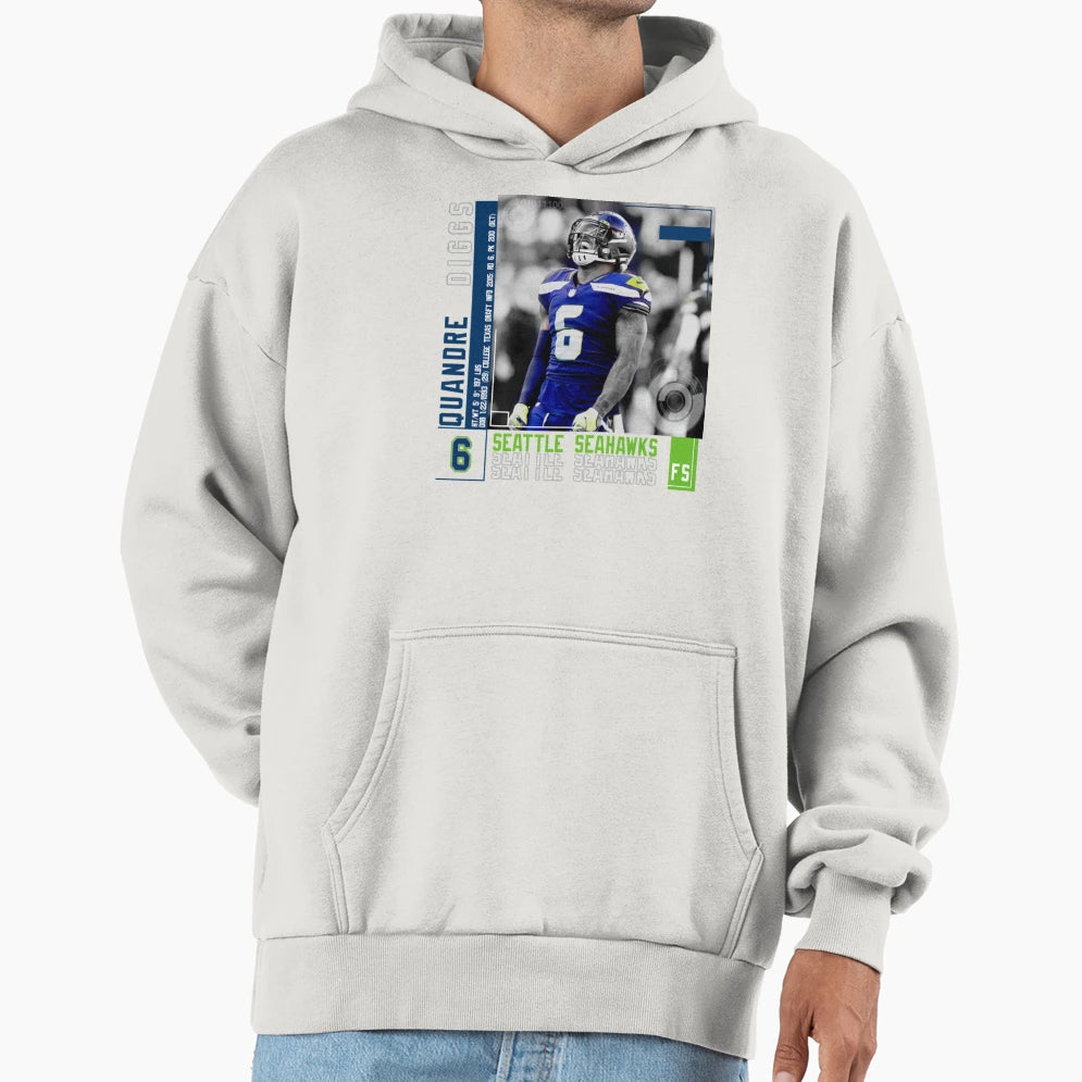 Quandre Dig Hoodie - Fun Novelty Design for Adults - T-Shirt, Sweatshirt, Hoodie