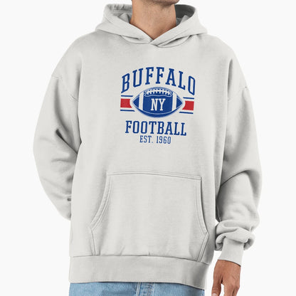Buffalo Football New York Sports Gift Hoodie - Streetwear Style Unisex - T-Shirt, Sweatshirt, Hoodie