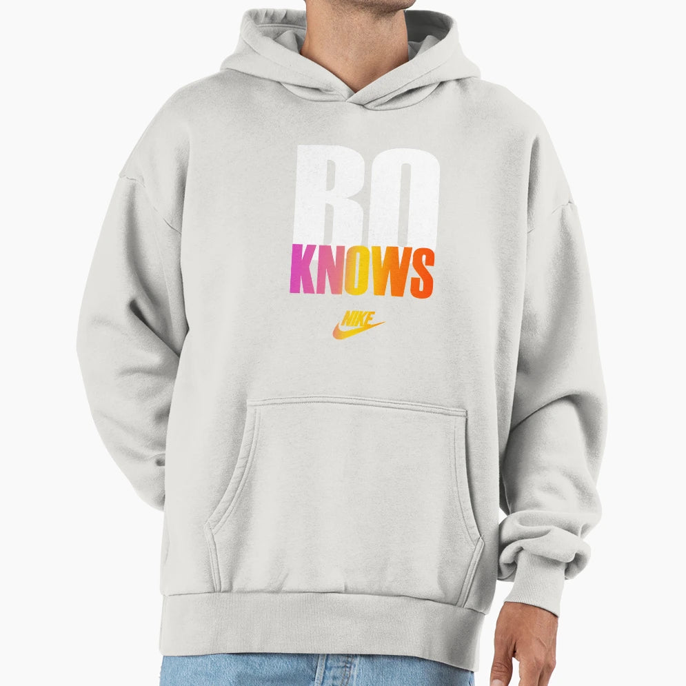 Knows Color Text Hoodie - Trendy Graphic Unisex - T-Shirt, Sweatshirt, Hoodie