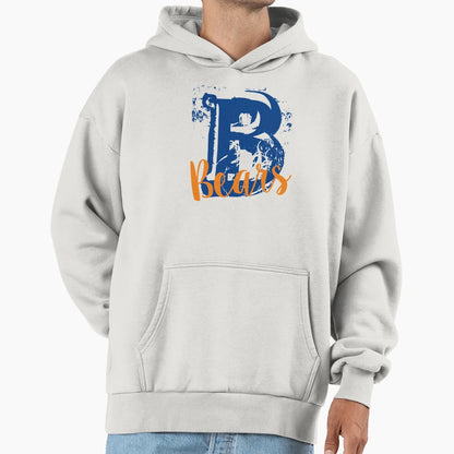 Chicago Bears Hoodie - Minimalist Print for Adults - T-Shirt, Sweatshirt, Hoodie