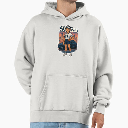Dallas Cowboys Female Fan Dallas Dusk Hoodie - Streetwear Style for Adults - T-Shirt, Sweatshirt, Hoodie