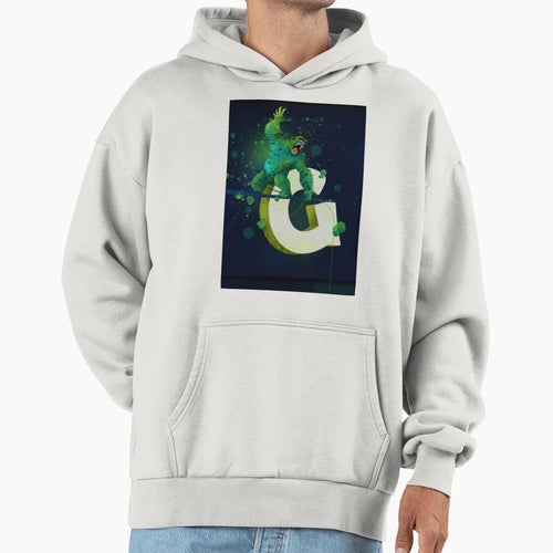 G Gorilla Hoodie - Minimalist Print for Adults - T-Shirt, Sweatshirt, Hoodie