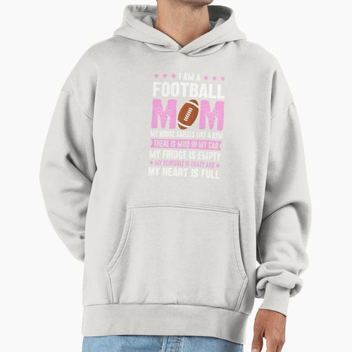 American Mom Is Best Football Fan T-Shirt - Unique Graphic Men Women - T-Shirt, Sweatshirt, Hoodie