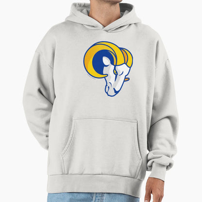 Los Angeles Rams Alternative Logo Hoodie - Novelty Apparel Men Women - T-Shirt, Sweatshirt, Hoodie