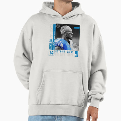 Amon Sport Ra St Brown Football Edit Hoodie - Graphic Print Men Women - T-Shirt, Sweatshirt, Hoodie
