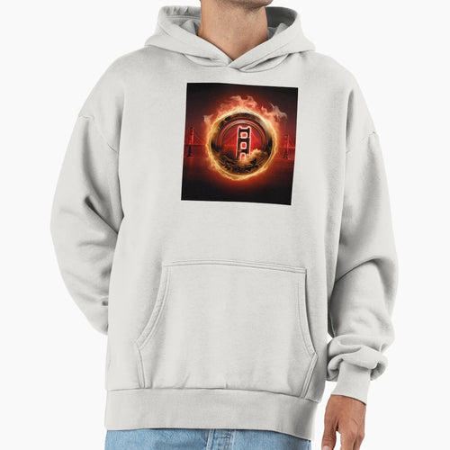 Champions Fire Golden Gate Bridge Hoodie - Minimalist Print Unisex - T-Shirt, Sweatshirt, Hoodie