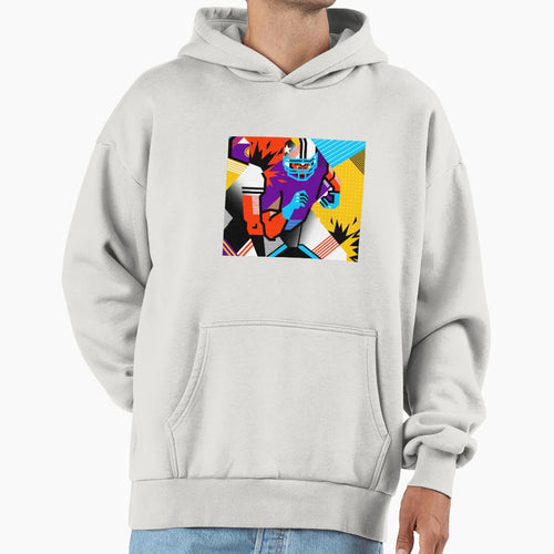 Football Hoodie - Aesthetic Graphic Men Women - T-Shirt, Sweatshirt, Hoodie