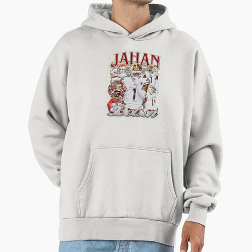 Jahan Dotson Bootleg Hoodie - Aesthetic Graphic for Adults - T-Shirt, Sweatshirt, Hoodie