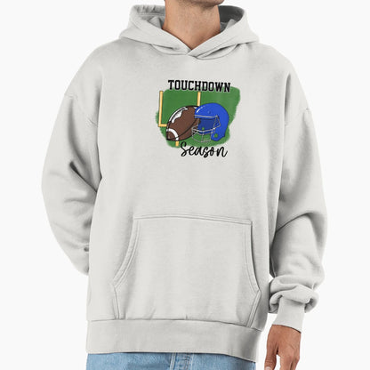 Football Touchdown Season Gift Football Hoodie - Aesthetic Graphic Unisex - T-Shirt, Sweatshirt, Hoodie