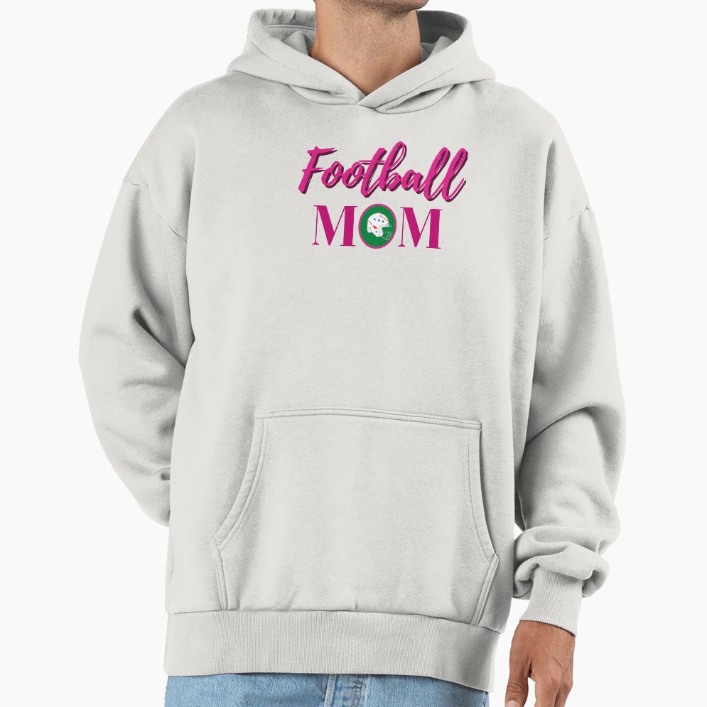 Footbal Mom Hoodie - Streetwear Style Unisex - T-Shirt, Sweatshirt, Hoodie