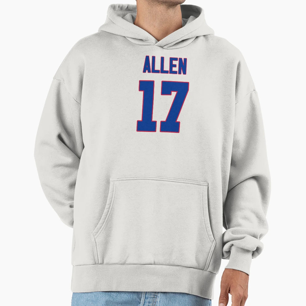 Allen 17 Hoodie - Casual Everyday Wear Unisex - T-Shirt, Sweatshirt, Hoodie