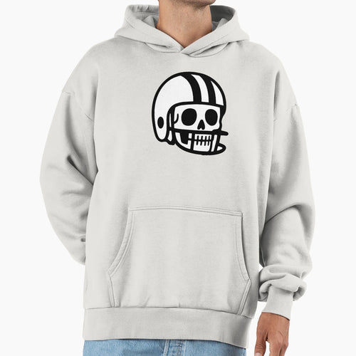 Football Head Hoodie - Streetwear Style Unisex - T-Shirt, Sweatshirt, Hoodie