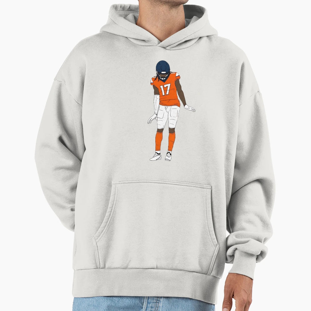 Jaylen Waddle Denver Hoodie - Graphic Print Men Women - T-Shirt, Sweatshirt, Hoodie