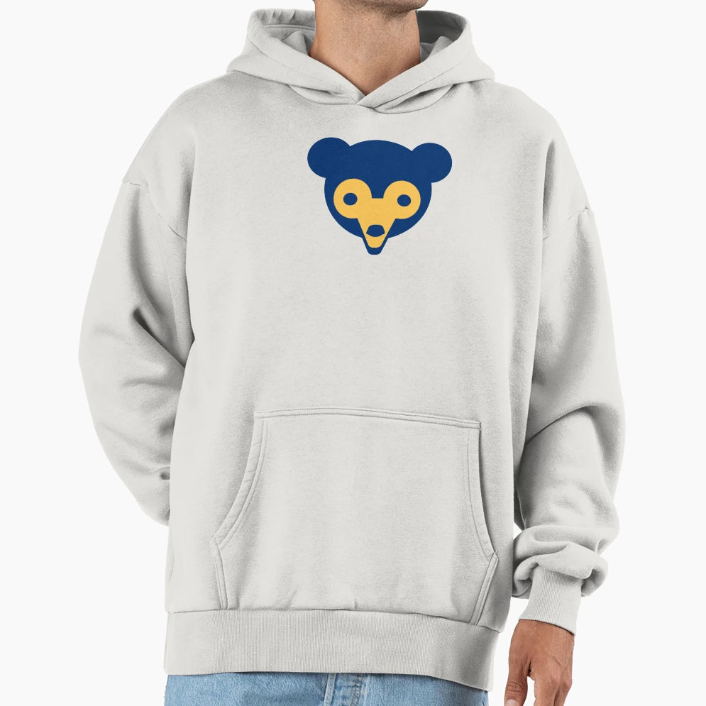 Blue Bear Golden Face Hoodie - Graphic Print Unisex - T-Shirt, Sweatshirt, Hoodie