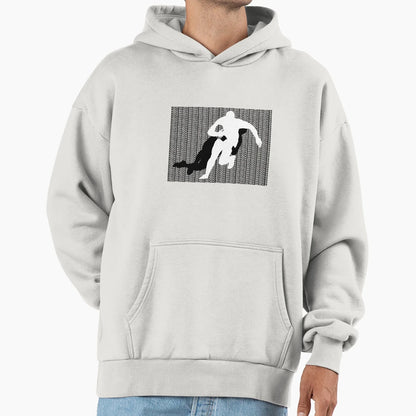Rugby Tackle Hoodie - Casual Everyday Wear Men Women - T-Shirt, Sweatshirt, Hoodie