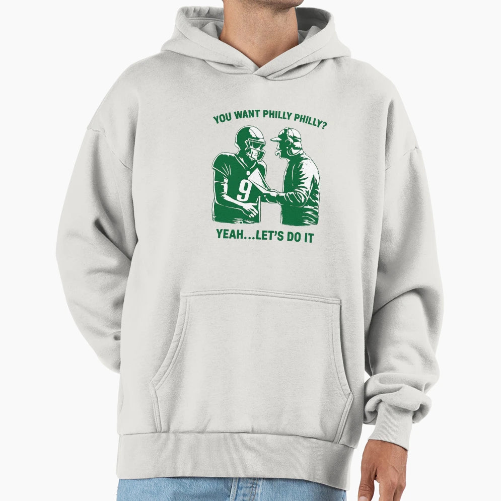 Philly Special Green Hoodie - Casual Everyday Wear Unisex - T-Shirt, Sweatshirt, Hoodie
