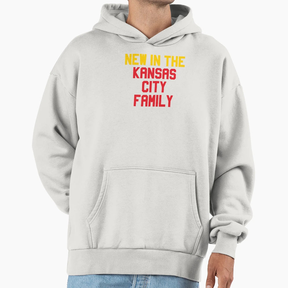 New Kansas City Family Hoodie - Fun Novelty Design for Adults - T-Shirt, Sweatshirt, Hoodie
