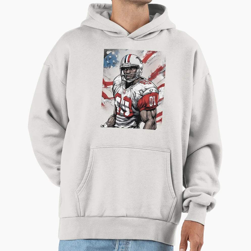 American Football Safety Hoodie - Novelty Apparel Men Women - T-Shirt, Sweatshirt, Hoodie