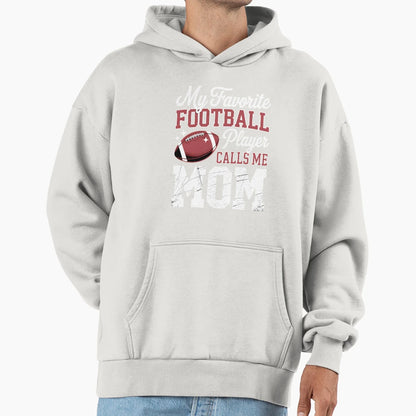 Mothers Day American Football Player Hoodie - Unique Graphic for Adults - T-Shirt, Sweatshirt, Hoodie
