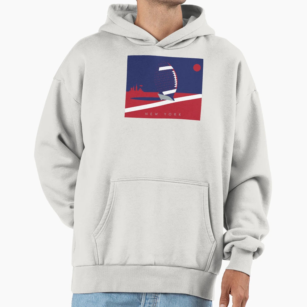 New York Nfl Fan Art Hoodie - Novelty Apparel Men Women - T-Shirt, Sweatshirt, Hoodie