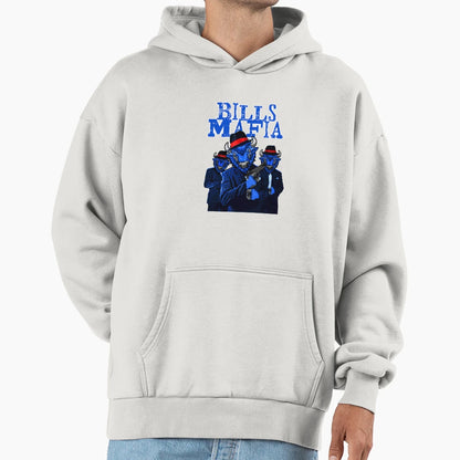 Bills Mafia Hoodie - Minimalist Print for Adults - T-Shirt, Sweatshirt, Hoodie