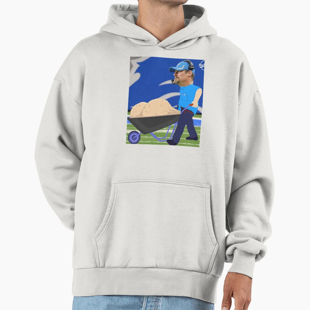 Dan Campbell Funny Hoodie - Novelty Apparel Unisex - T-Shirt, Sweatshirt, Hoodie