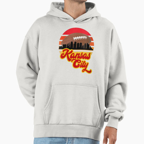 Kc Moon 87 Kansas City Football Hoodie - Casual Everyday Wear for Adults - T-Shirt, Sweatshirt, Hoodie