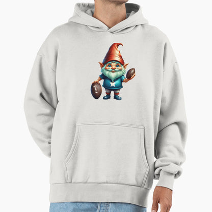 Gnome American Football Hoodie - Graphic Print Men Women - T-Shirt, Sweatshirt, Hoodie