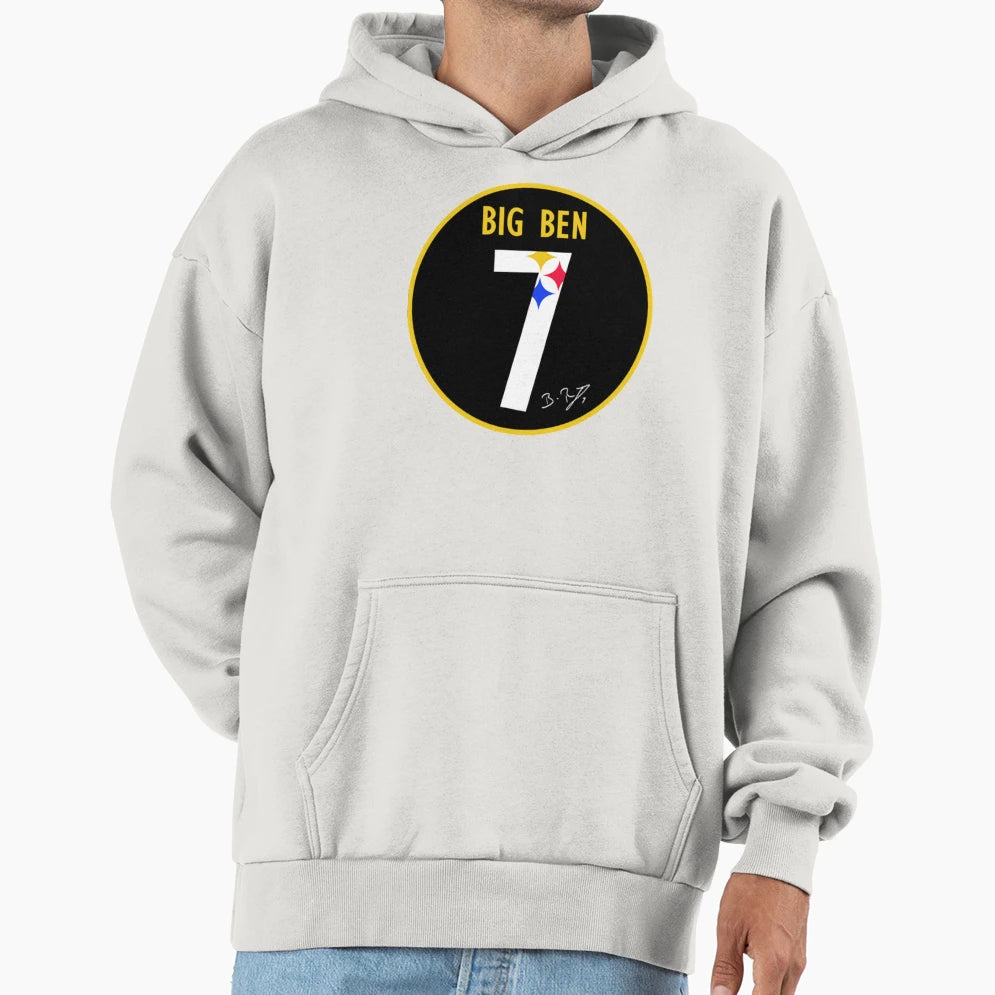 Ben Roethlisberger Big Ben Steelers T-Shirt - Unique Graphic for Adults - T-Shirt, Sweatshirt, Hoodie