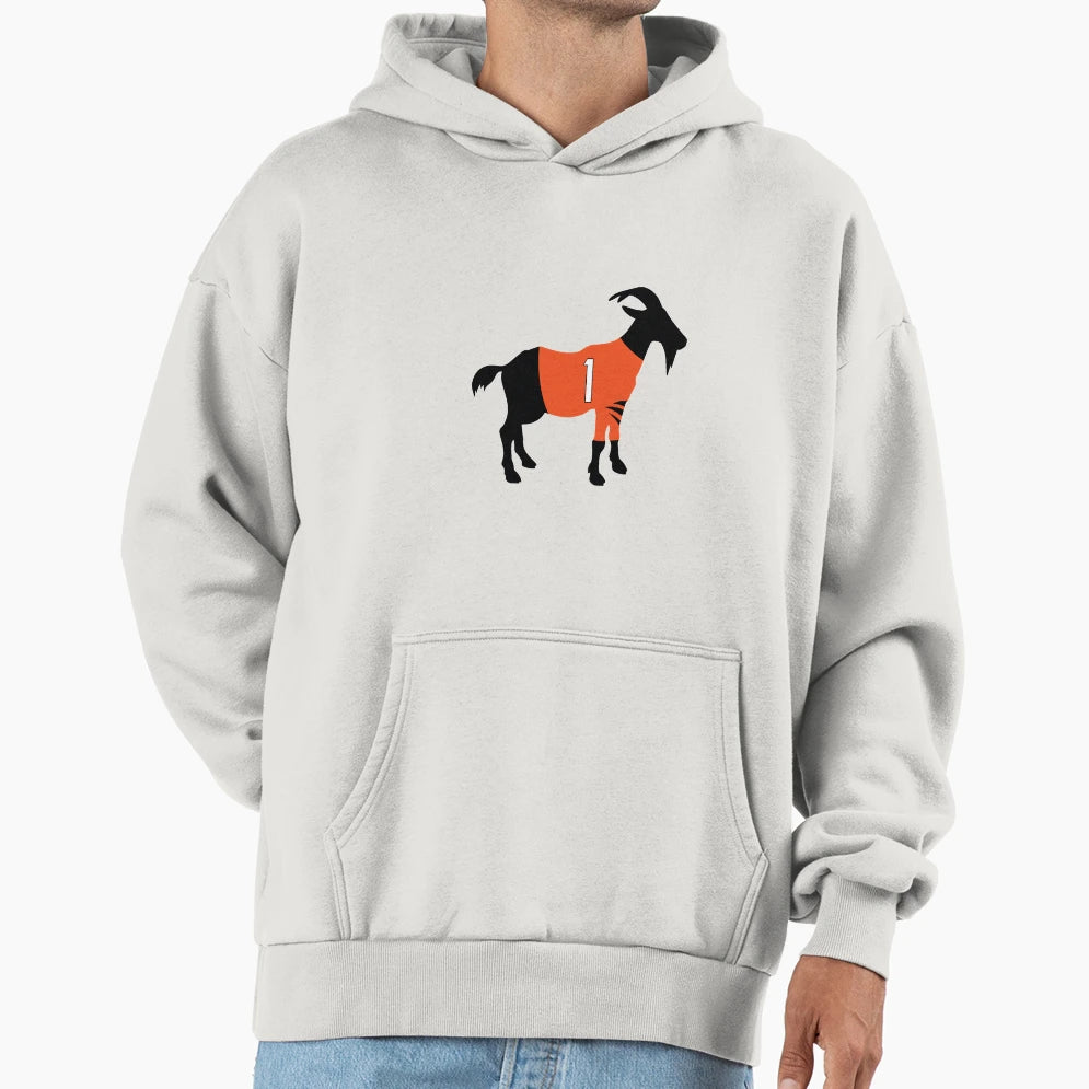 Jamarr Chase Goat Hoodie - Custom Art Print Men Women - T-Shirt, Sweatshirt, Hoodie
