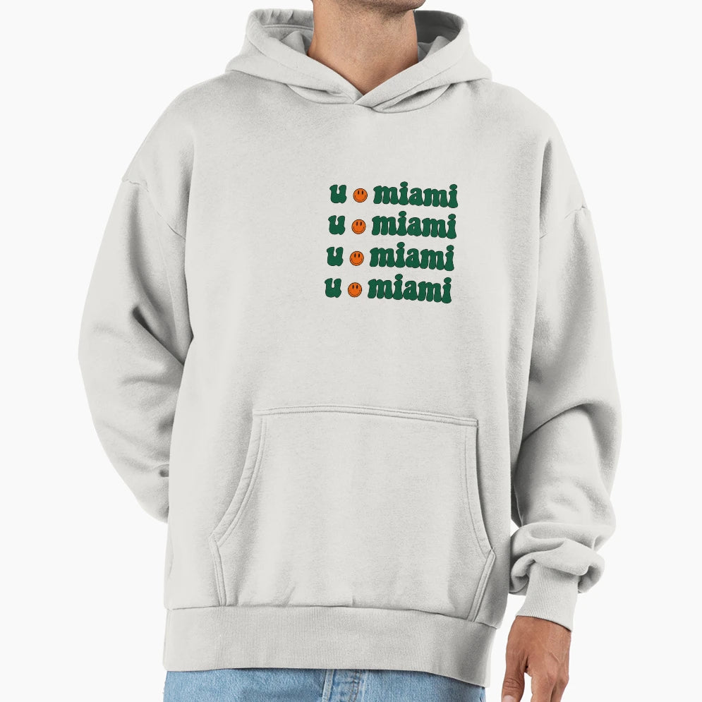 University Miami Hoodie - Fun Novelty Design for Adults - T-Shirt, Sweatshirt, Hoodie