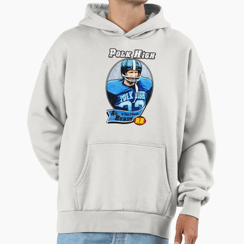 Al Bundy Football Card Hoodie - Casual Everyday Wear Men Women - T-Shirt, Sweatshirt, Hoodie