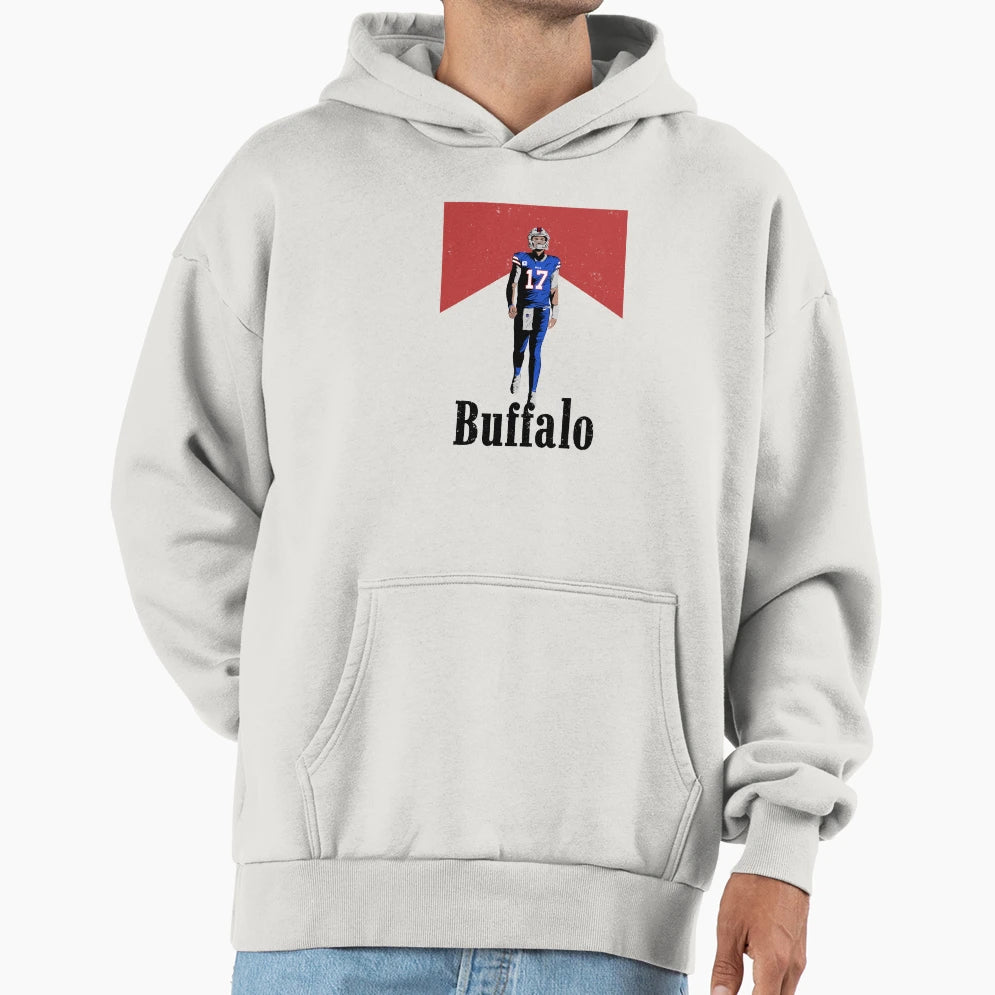 Buffalo Hoodie - Casual Everyday Wear Men Women - T-Shirt, Sweatshirt, Hoodie