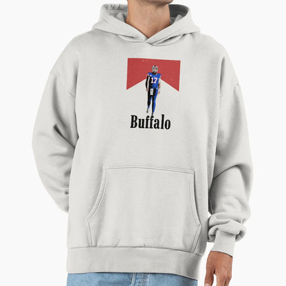 Buffalo Hoodie - Casual Everyday Wear Men Women - T-Shirt, Sweatshirt, Hoodie