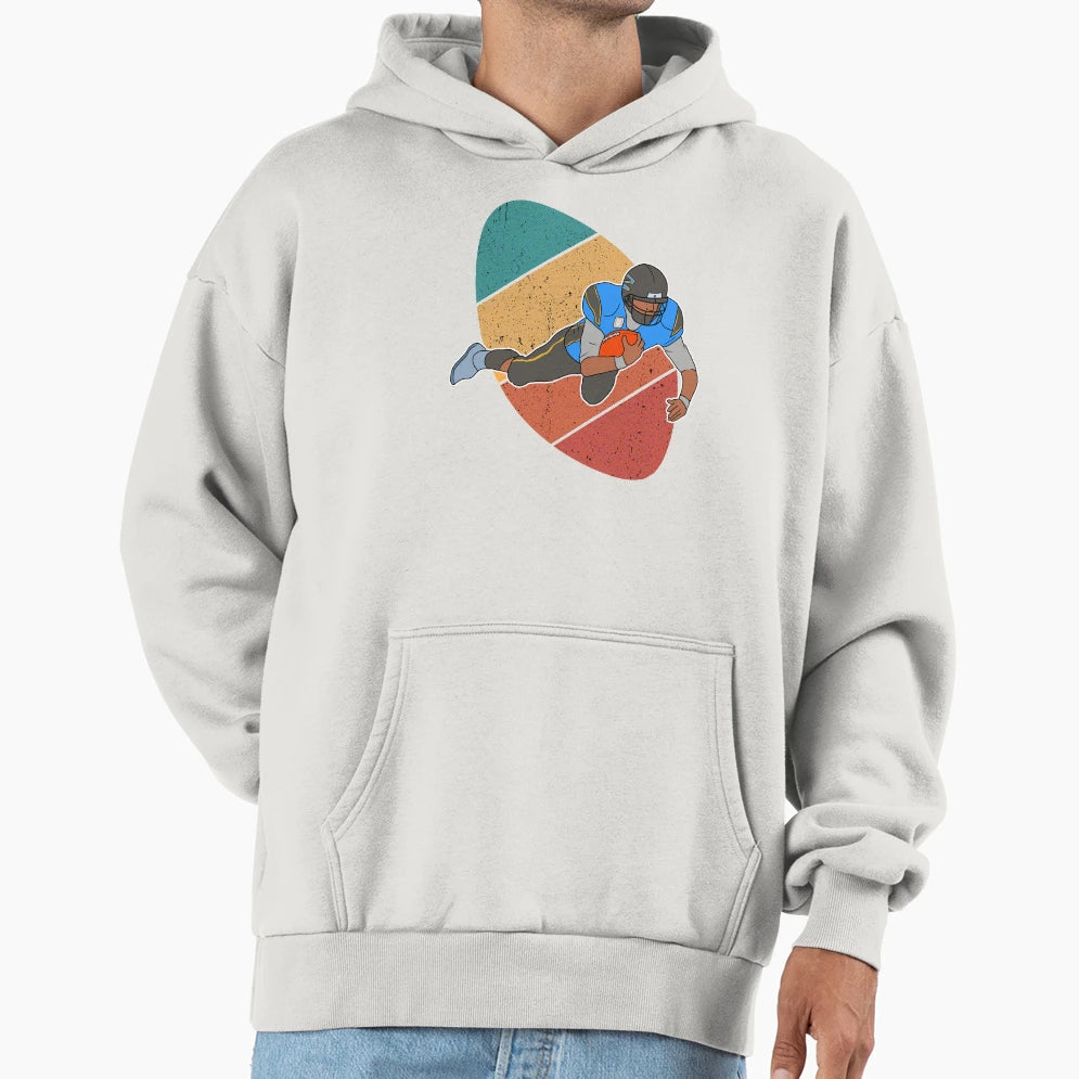 American Football Funny Hoodie - Unique Graphic Unisex - T-Shirt, Sweatshirt, Hoodie