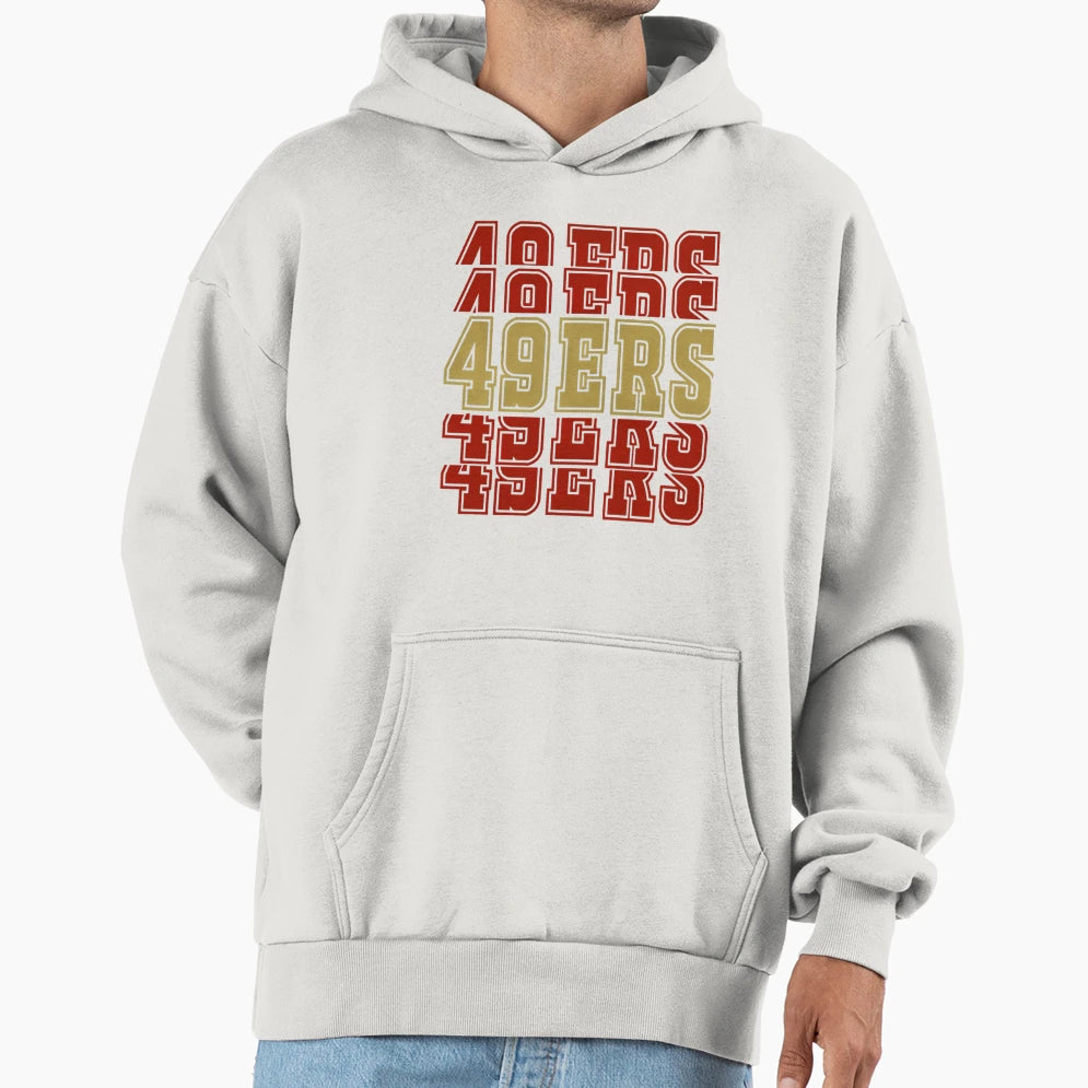 Art San Francisco 49Ers Hoodie - Aesthetic Graphic for Adults - T-Shirt, Sweatshirt, Hoodie