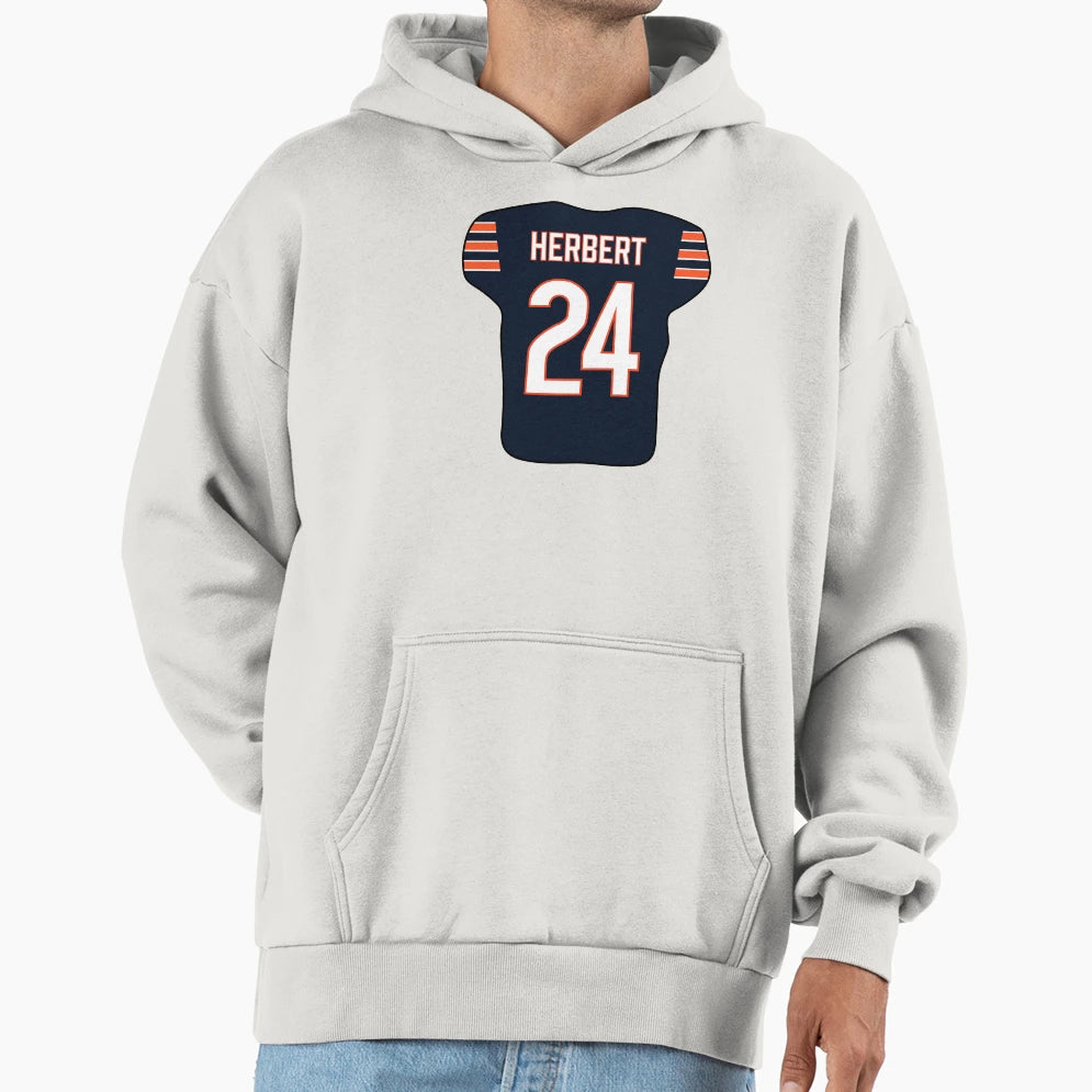 Khalil Herbert Jersey Hoodie - Aesthetic Graphic Men Women - T-Shirt, Sweatshirt, Hoodie