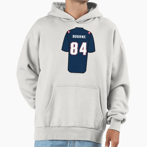 Kendrick Bourne Pats Hoodie - Minimalist Print for Adults - T-Shirt, Sweatshirt, Hoodie