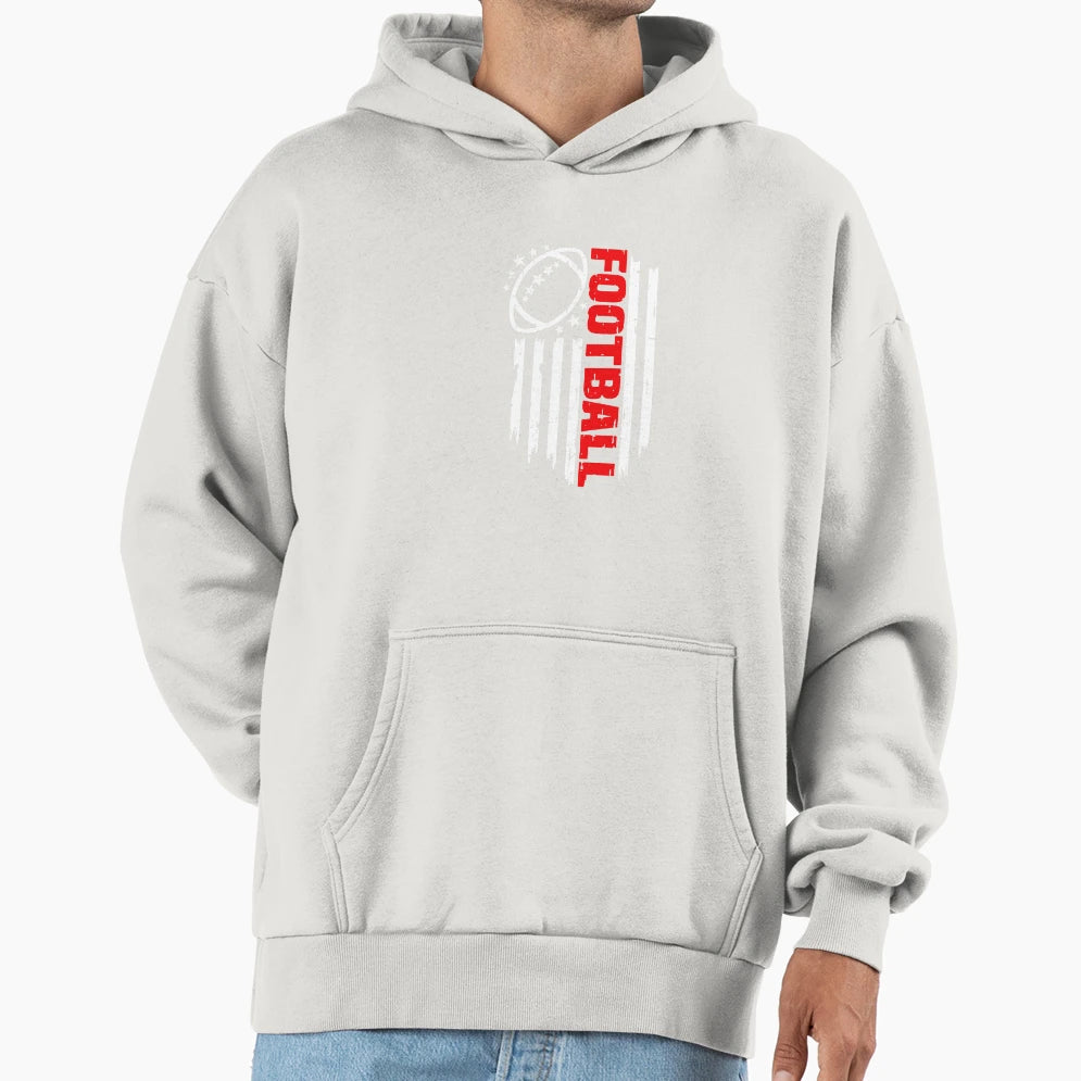 American Football Hoodie - Unique Graphic Unisex - T-Shirt, Sweatshirt, Hoodie