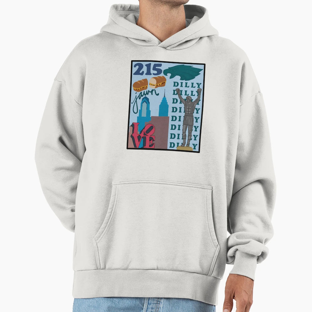 Philadelphia Hoodie - Novelty Apparel Men Women - T-Shirt, Sweatshirt, Hoodie