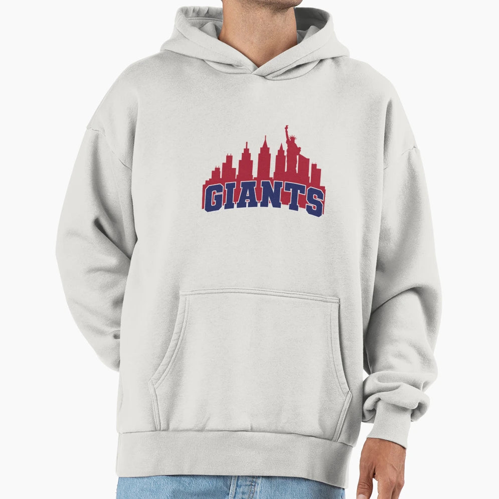 Art New York Giants Hoodie - Streetwear Style for Adults - T-Shirt, Sweatshirt, Hoodie