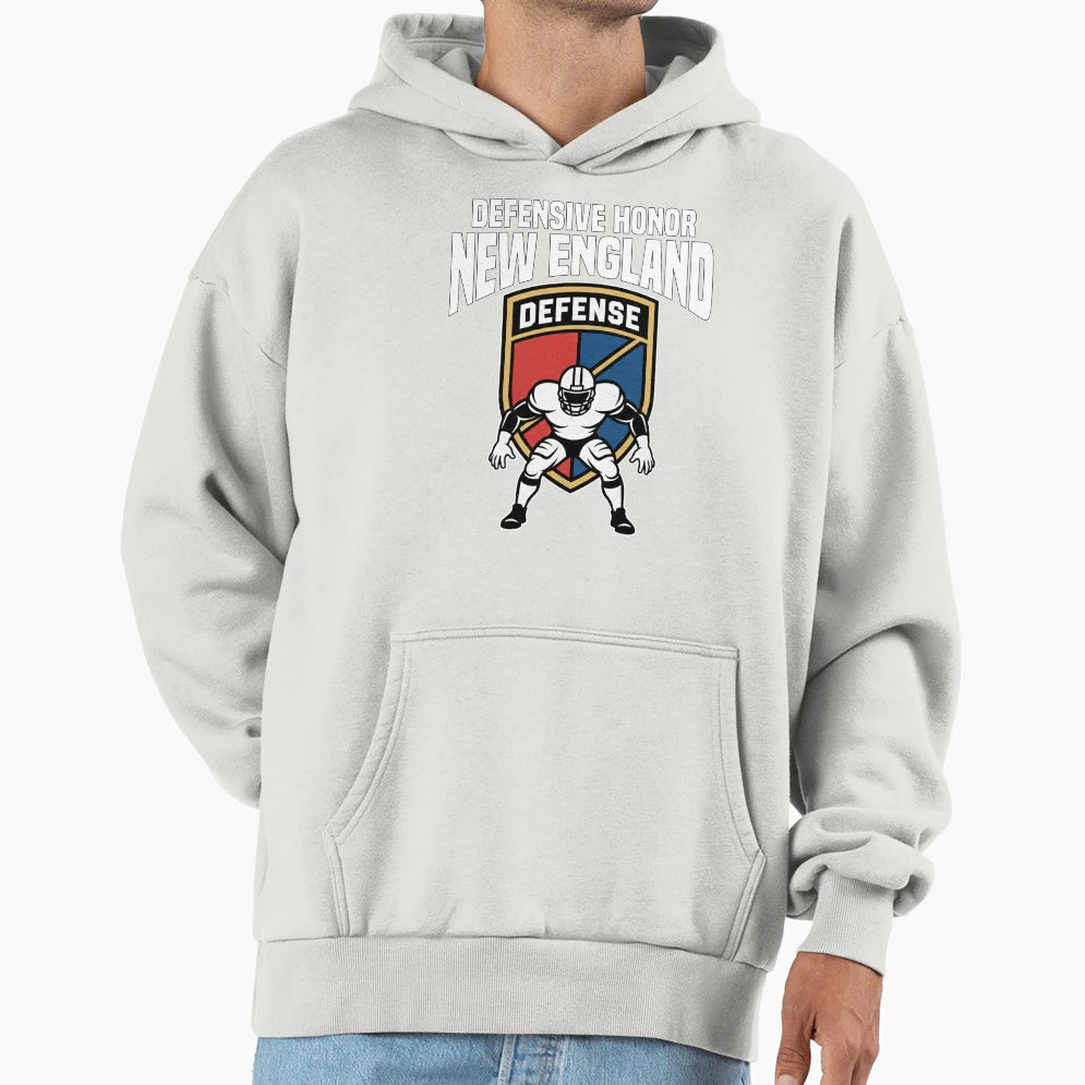 New England Defensive Honor New Hoodie - Streetwear Style Men Women - T-Shirt, Sweatshirt, Hoodie