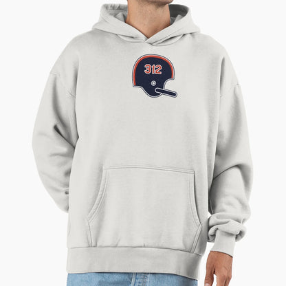 Chicago Bears 312 Helmet Hoodie - Aesthetic Graphic Men Women - T-Shirt, Sweatshirt, Hoodie