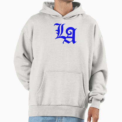 La Familia La Rams Logo Blue Hoodie - Casual Everyday Wear Men Women - T-Shirt, Sweatshirt, Hoodie