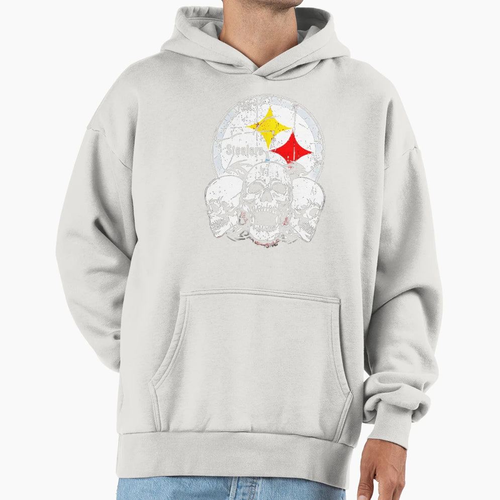 Pittsburgh Steelers Team Hoodie - Minimalist Print Men Women - T-Shirt, Sweatshirt, Hoodie