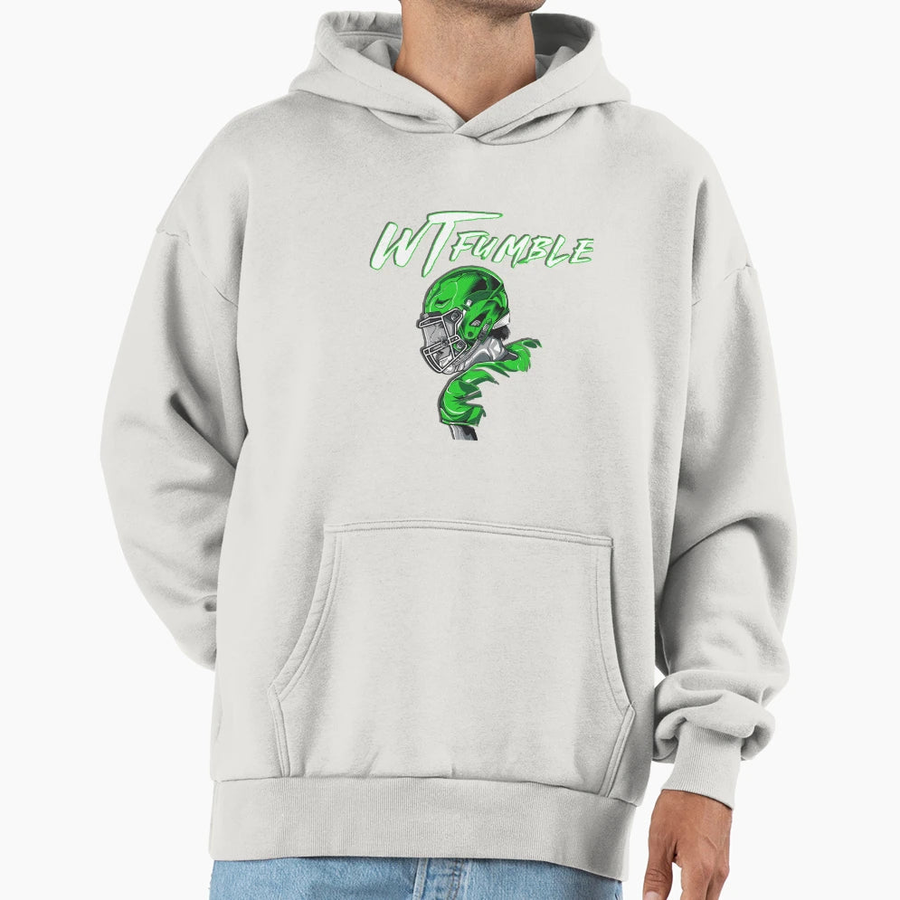 What Fumble Green Hoodie - Streetwear Style for Adults - T-Shirt, Sweatshirt, Hoodie