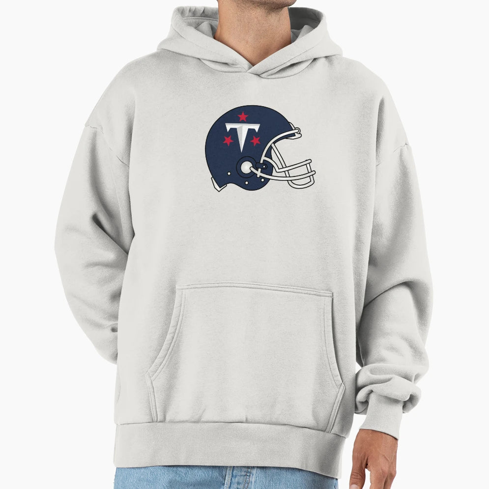 T Helmet Hoodie - Custom Art Print Unisex - T-Shirt, Sweatshirt, Hoodie