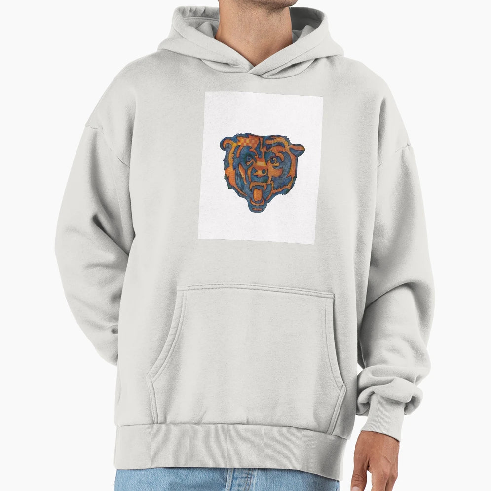 Bare Bear Hoodie - Novelty Apparel Unisex - T-Shirt, Sweatshirt, Hoodie