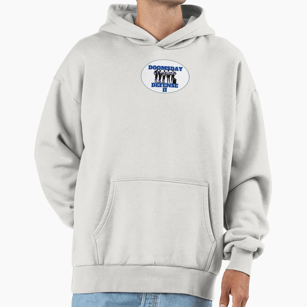 Doomsday Defense Ii Dallas Silver Hoodie - Custom Art Print Unisex - T-Shirt, Sweatshirt, Hoodie